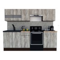 Bucatarie MARINA NEW A 240 Wenge / Decor K084